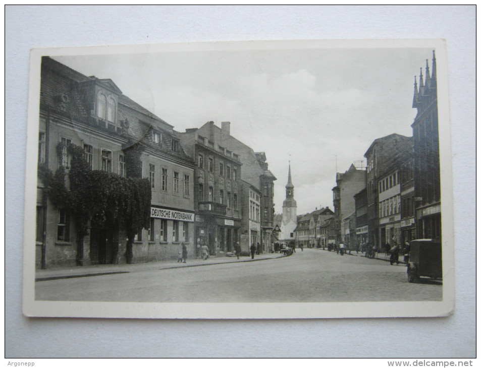 Spremberg ,  Karte  , Mit Marke + Stempel  , - Spremberg