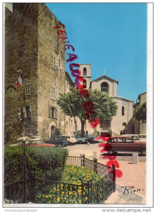 06 - GRASSE - PLACE DU PETIT PUITS- LA CATHEDRALE FORTIFIEE DU XIIE S. - Grasse