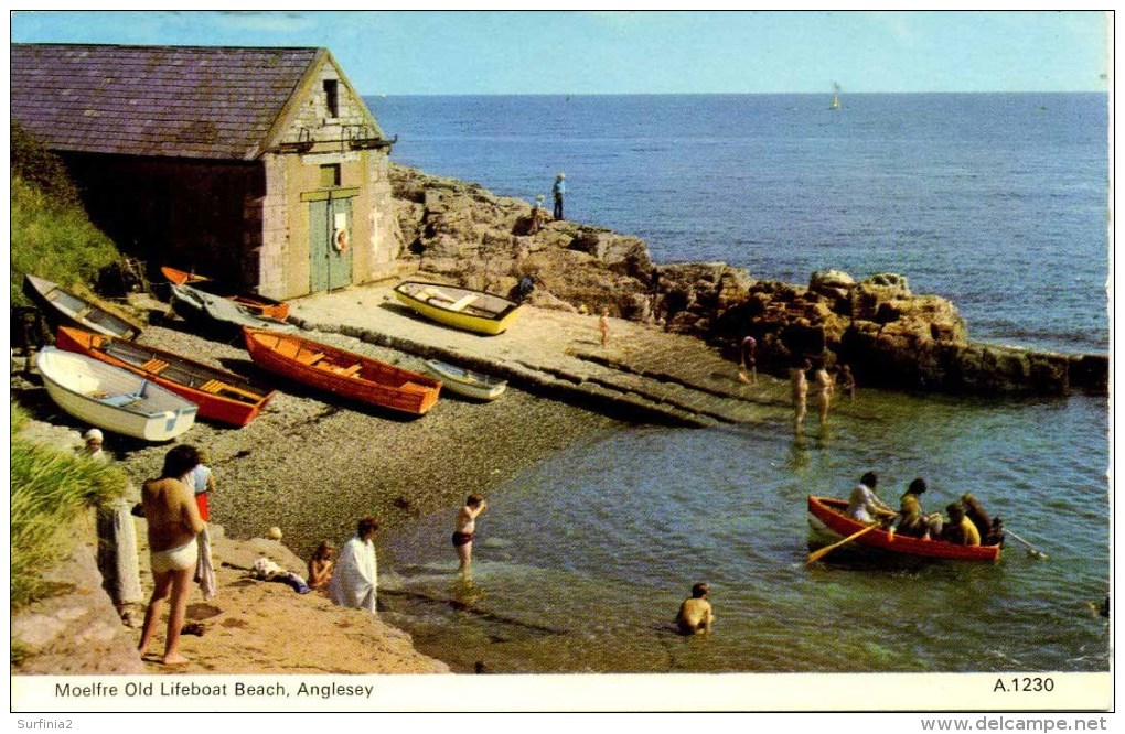 ANGLESEY - MOELFRE - OLD LIFEBOAT BEACH  Ang123 - Anglesey