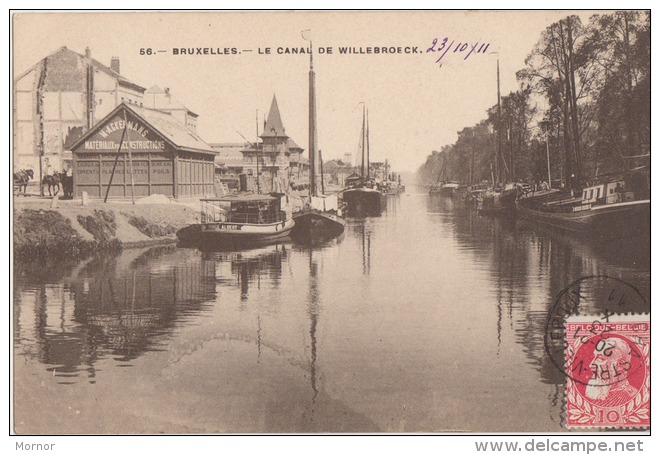 BELGIQUE  BRUXELLES  CANAL DE WILLEBROECK - Hafenwesen