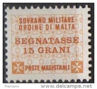 PIA - SMOM - 1989 : Segnatasse -  (UN  17-22) - Malte (Ordre De)