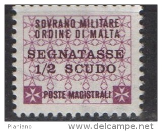 PIA - SMOM - 1989 : Segnatasse -  (UN  17-22) - Malte (Ordre De)