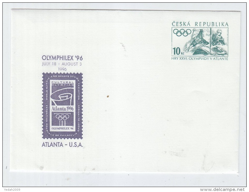 Czech Republic OLYMPIC GAMES COVER - Summer 1996: Atlanta