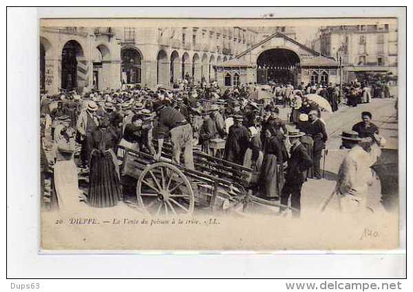 DIEPPE - La Vente Du Poisson à La Criée - Très Bon état - Dieppe