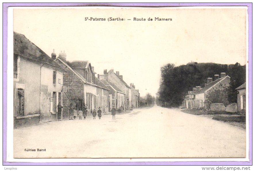 72 - SAINT PATERNE -- Route De Mamers - Saint Paterne