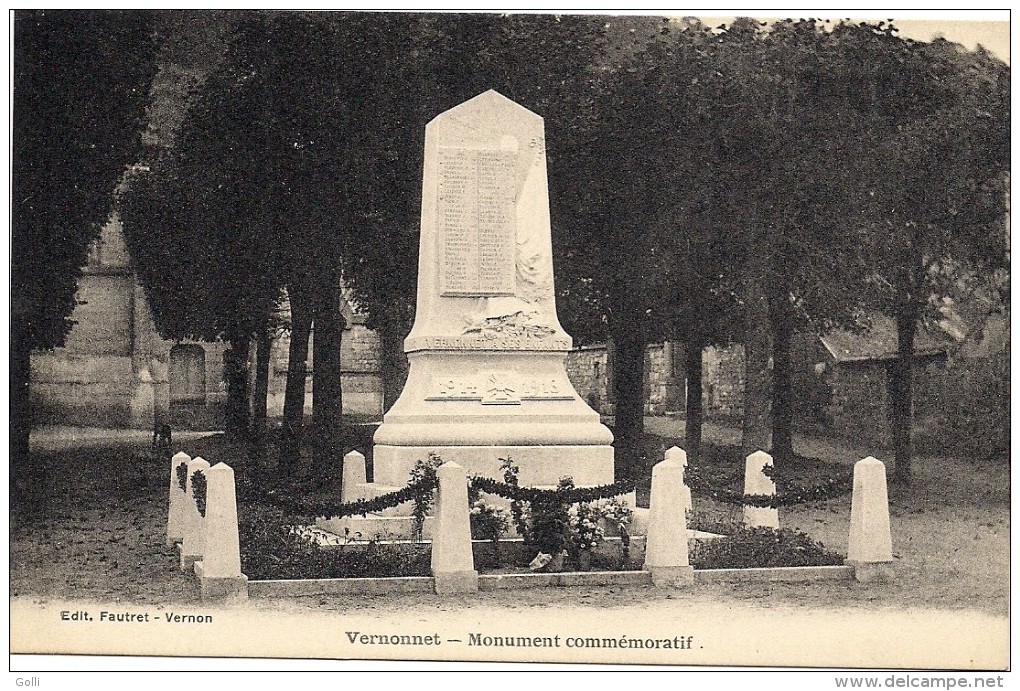 Vernonnet - Monument Commémoratif - Vernon