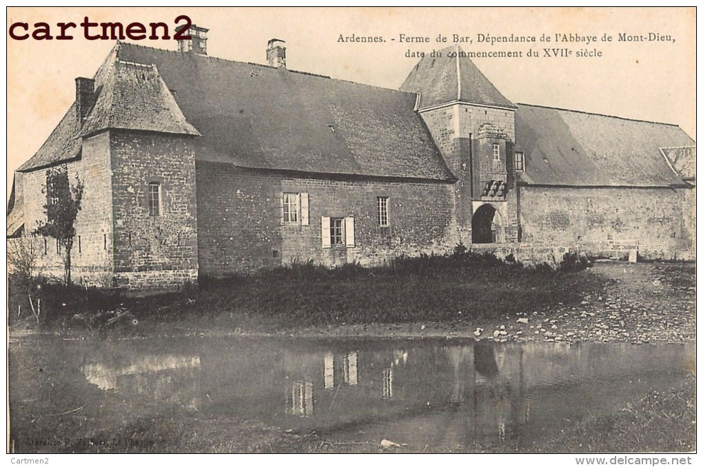 FERME DE BAR DEPENDANCES DE L´ABBAYE DE MONT-DIEU 08 ARDENNES - Autres & Non Classés