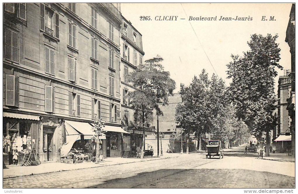 CLICHY BOULEVARD JEAN JAURES - Clichy