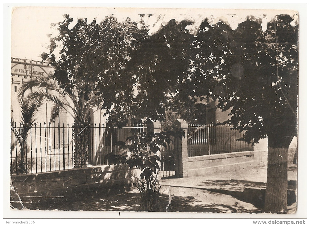 Algérie -  Constantine - Barika - école Arabe Française De Garçons En 1959 - Constantine