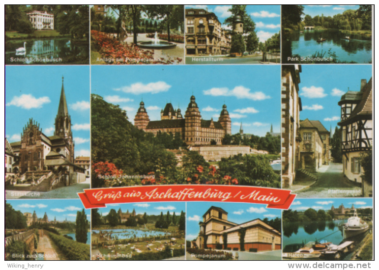 Aschaffenburg - Mehrbildkarte 7 - Aschaffenburg