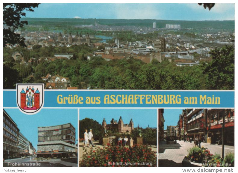 Aschaffenburg - Mehrbildkarte 8 - Aschaffenburg