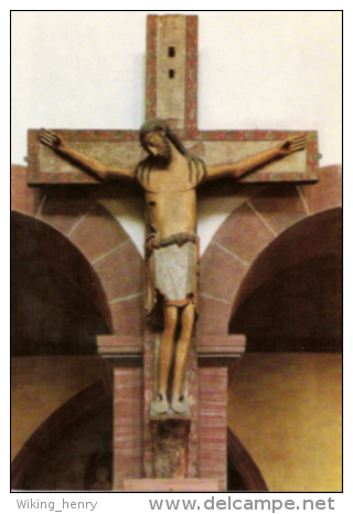 Aschaffenburg - Stiftskirche Romanisches Kreuz - Aschaffenburg