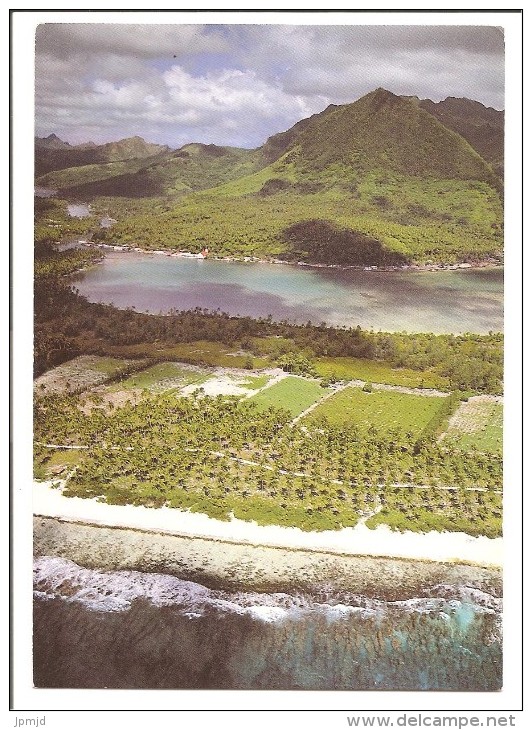 98 - Huahine - Plantations Devant Le Village De Maeva - Air Polynésie - éd. Erwin Christian N° 360 - Polynésie Française