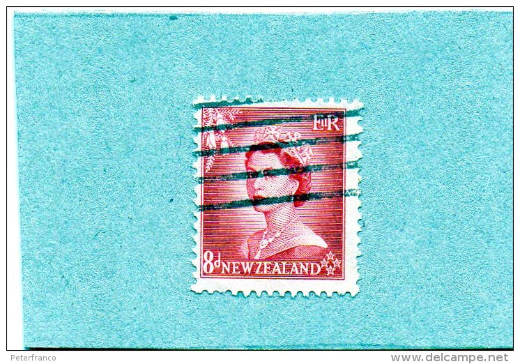 B - 1954/9   Nuova Zelanda - Queen Elizabeth II - Used Stamps