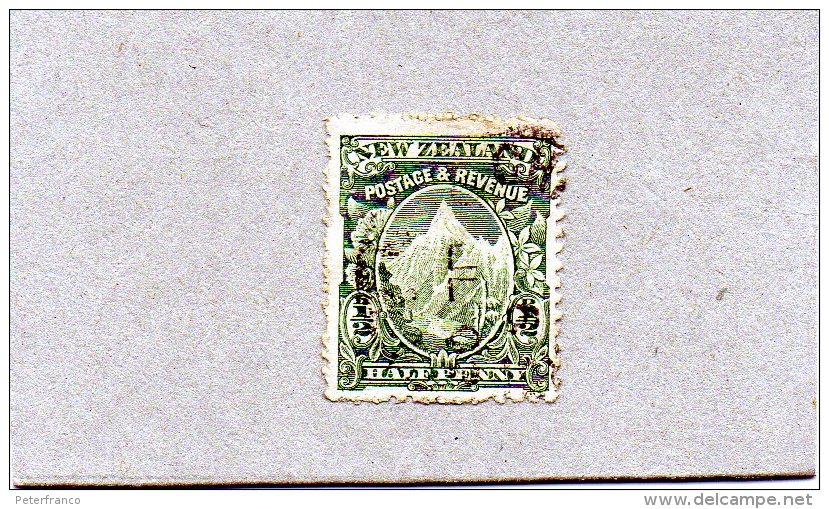 B - 1908   Nuova Zelanda - Ordinaria - Used Stamps