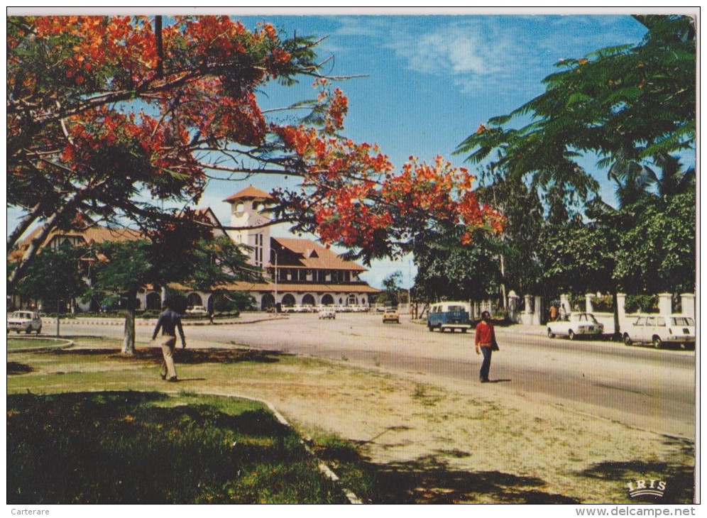 AFRIQUE,AFRICA,CONGO,PHOT O CHARETON,POINTE NOIRE,PLACE DE LA GARE,route Ancienne - Pointe-Noire