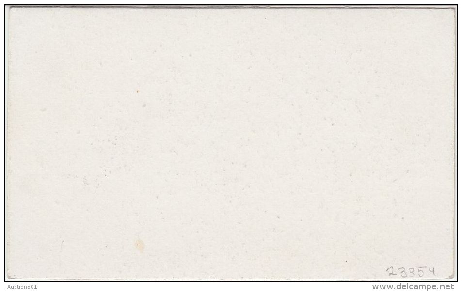 23354Mg Carte Porcelaine BEDEAU De La SOCIETE PHILHARMONIQUE De BRUXELLES - Heureuse Année - 9.4x5.7c - Visitekaartjes