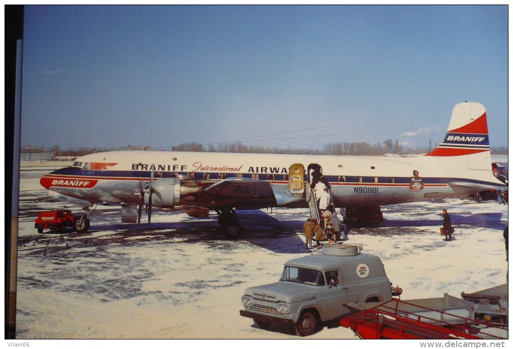 BRANIFF   DC 6   N90881 - 1946-....: Moderne