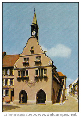 7029- POSTCARD, LAHR- TOWN HALL - Lahr