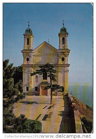 7145- POSTCARD, VIENNA- CHURCH IN LEOPOLDBERG - Kirchen