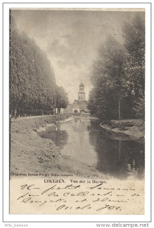 Carte Postale - LOKEREN - Vue Sur La Durme - CPA  // - Lokeren