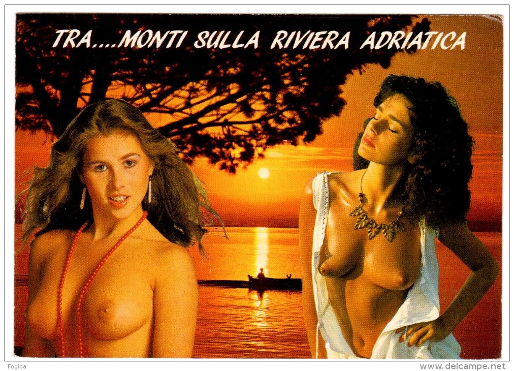 EB1366  PIN UP Tra...monti Sulla Riviera Adriatica - Pin-Ups