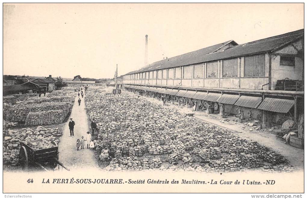 La Ferté Sous Jouarre    77    Sté Générale Meulière   Cour De L'Usine - La Ferte Sous Jouarre