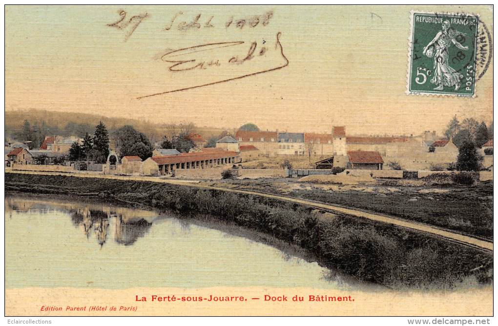 La Ferté Sous Jouarre    77    Dock Du Bâtiment - La Ferte Sous Jouarre