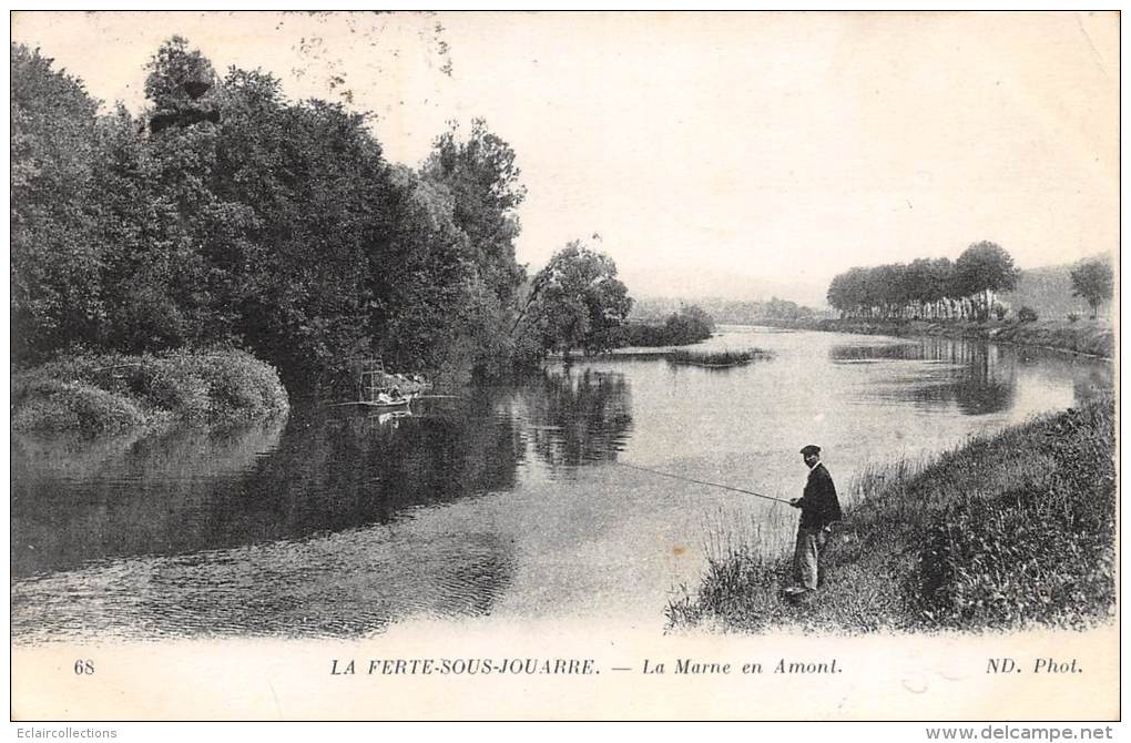 La Ferté sous Jouarre    77    Lot de  21 cartes dont :Hotel.Fabrique de billets.Chemin de halage.Inondations