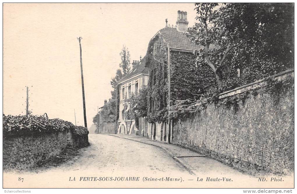 La Ferté sous Jouarre    77    Lot de  21 cartes dont :Hotel.Fabrique de billets.Chemin de halage.Inondations