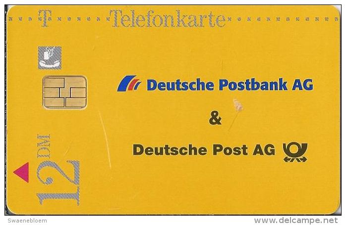 Telefonkarte.- Duitsland. S 13.11.97. 12 DM.  Willkommen In Ihrer Bank. Deutsche Postbank AG. 2 Scans - S-Reeksen : Loketten Met Reclame Van Derden