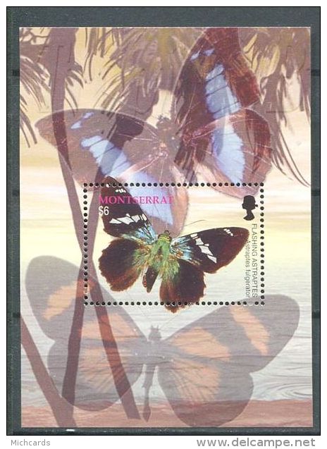 134 MONTSERRAT 2004 - Papillon Butterfly Schmetterling Mariposa (Yvert BF 97) Neuf ** (MNH) Sans Trace De Charniere - Montserrat