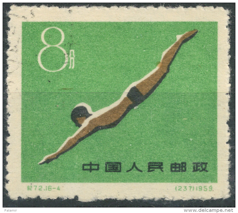 China PRC 1959 - First National Sports Meeting, Peking - Scott #470 - Used - Gebruikt