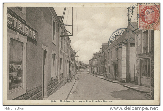 72 BRULON / Rue Charles Barreau / - Brulon