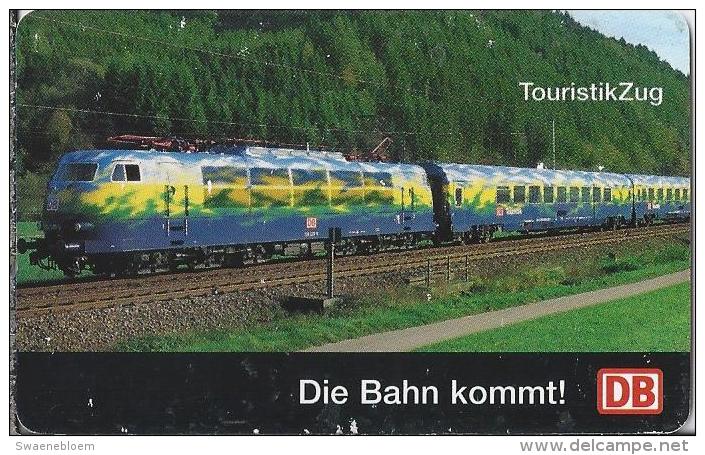 Telefonkarte.- Duitsland. Die Bahn Kommt. DB. 50 DM. Touristik Zug. Trein Eisenbahn. S 17 11.96. 750.000 DTMe. 2 Scans - P & PD-Reeksen : Loket Van D. Telekom