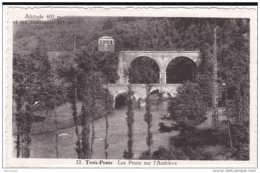 32-Trois-Ponts-Les Ponts Sur L´Amblève - Trois-Ponts