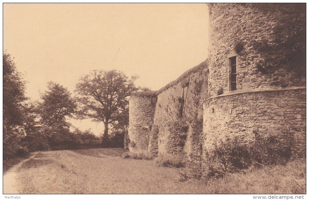 Kasteel Van Gaesbeek Bij Brussel - Ontmantelde Toren , Middenwal En Geheime Poort - Lennik