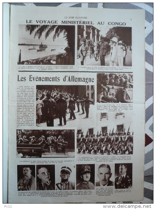 -LE SOIR ILLUSTRE-numéro 333 Du 7 Juillet 1934 :Le Baptème Du Petit Prince Albert- - Andere & Zonder Classificatie