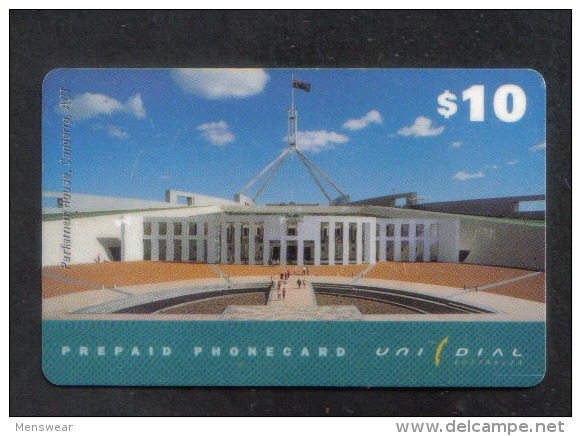 AUSTRALIA - UNIDAL PHONECARD (  $10 PHONECARD )  LIMITED EDITION - Australië