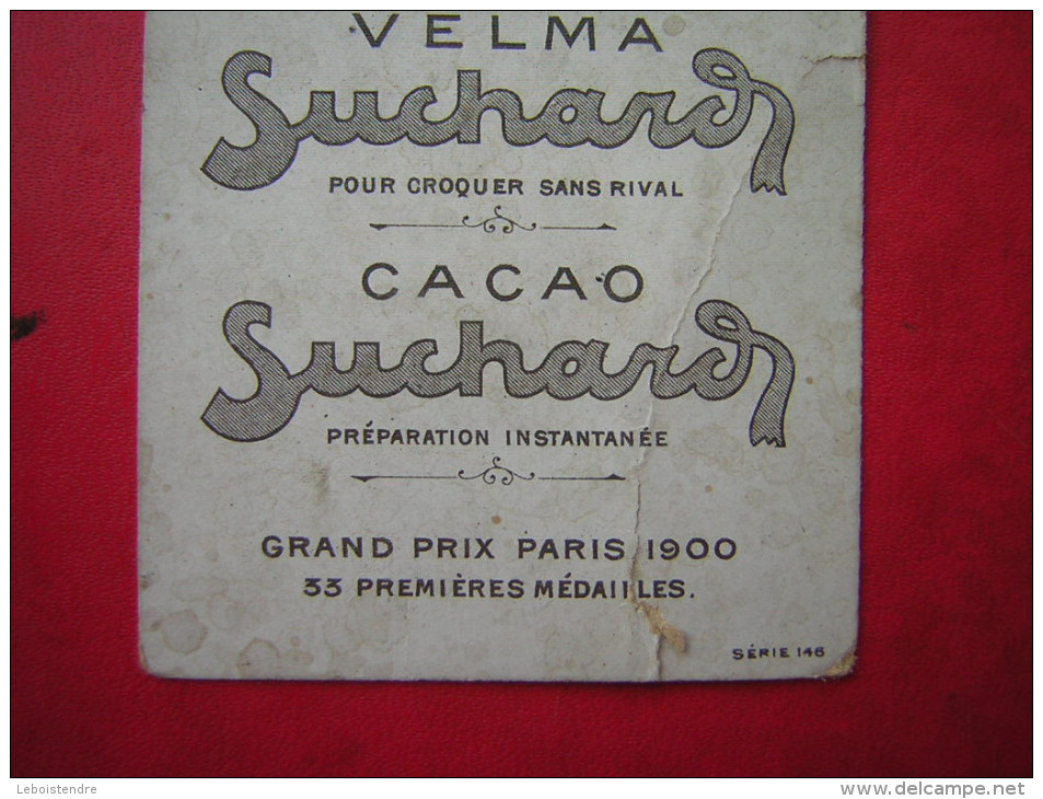 CHROMO  CHOCOLAT / CACAO  SUCHARD    LA PARISIENNE   Larghetto    SERIE 146 - Suchard