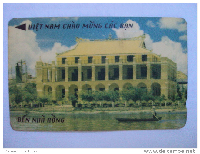 Vietnam Viet Nam Used Magnetic 30000d Phone Card / Phonecard : Ben Nha Rong / 02 Images - Viêt-Nam