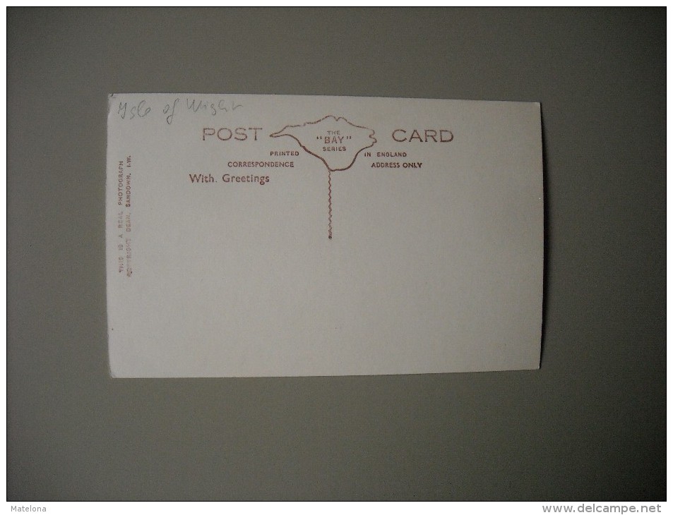 ANGLETERRE ISLE OF WIGHT SANDOWN FROM THE CLIFF - Sandown