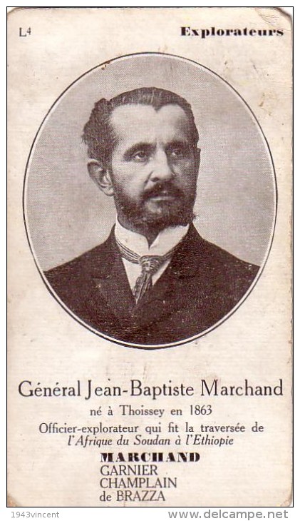 C 10527 - GENERAL JEAN BAPTISTE MARCHAND - Explorateurs - 7 X 12 Cm - History