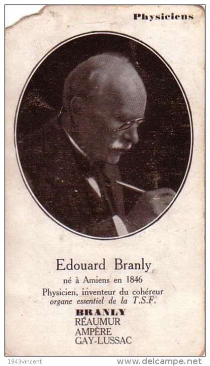 C 10530 - EDOUARD BRANLY - Phisicien -  7 X 12 Cm - Histoire