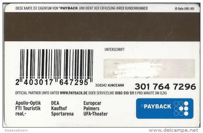 Telefoonkaart. DEA. Payback Card. 2 Scans - Andere & Zonder Classificatie