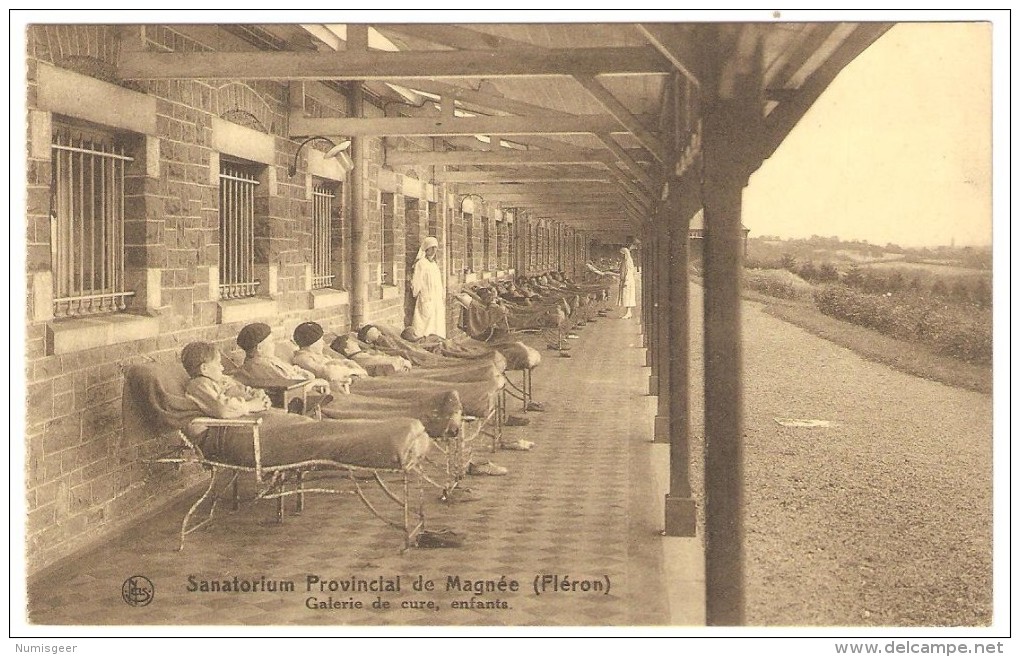 FLERON --  Sanatorium Provincial De Magnée  --  Galerie De Cure, Enfants - Fléron