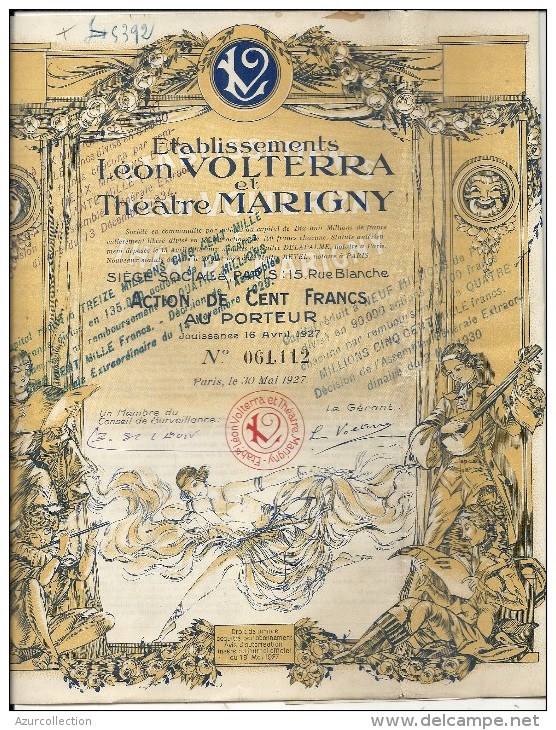 VOLTERA ET TH MARIGNY - Film En Theater