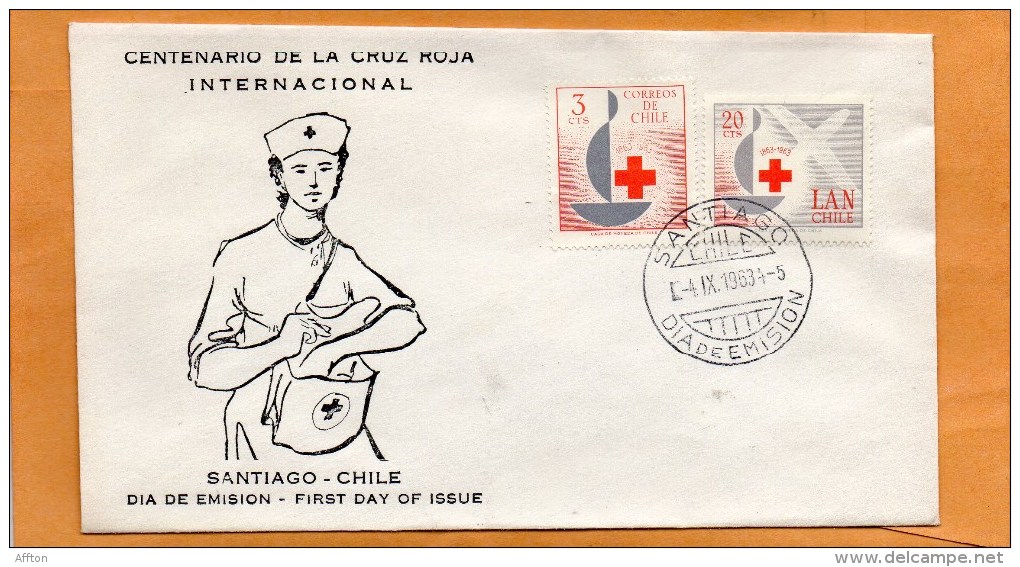 Chile 1963 FDC - Chile