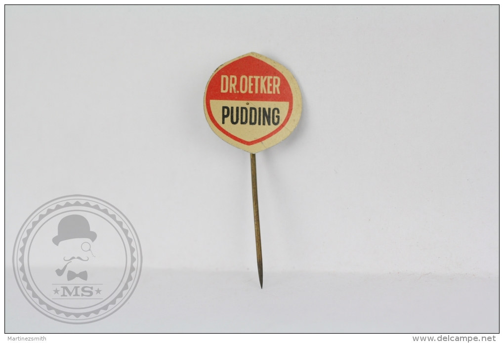 Vintage DR. Oetker Netherland Advertising  - Needle Pin/ Badge - Alimentation