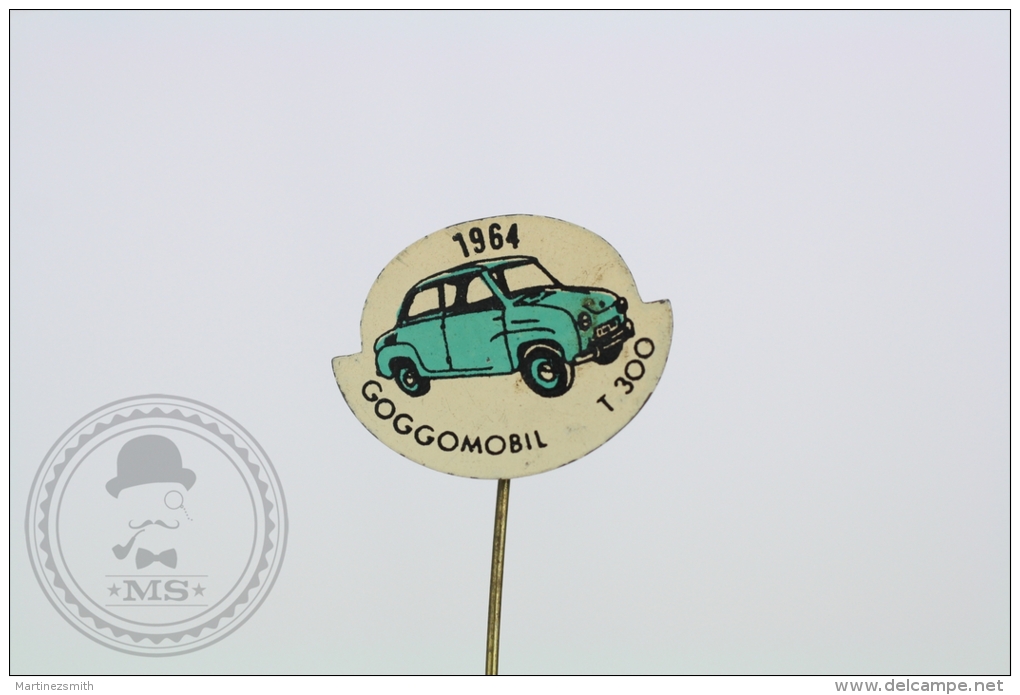 Vintage 1964 Goggomobil T 300  - Needle Pin/ Badge - Renault
